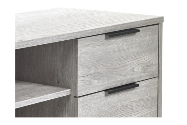 Bali TV Unit - Grey Oak
