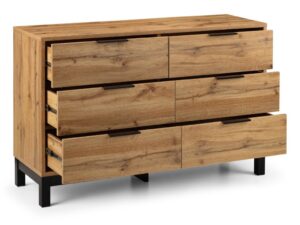 Bali 6 Drawer Wide Chest