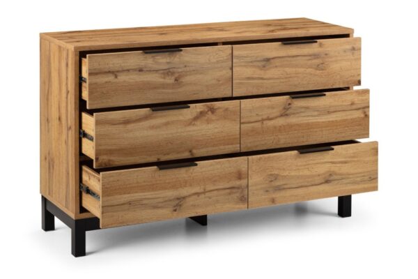 Bali 6 Drawer Wide Chest