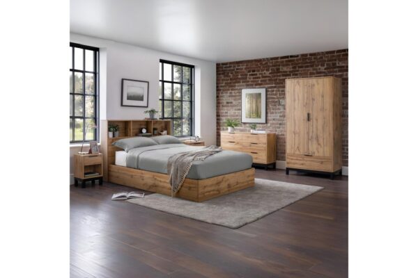 Bali 2 Door 1 Drawer Wardrobe