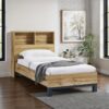 Bali Bookcase Headboard Bed - 90cm