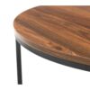 Bellini Round Nesting Coffee Table - White Marble