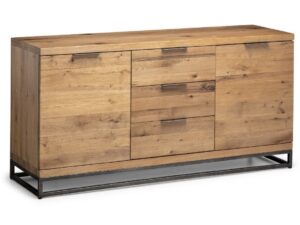 Brooklyn Sideboard - Oak/Gunmetal