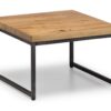 Brooklyn Nesting Coffee Tables - Dark Oak/Gunmetal