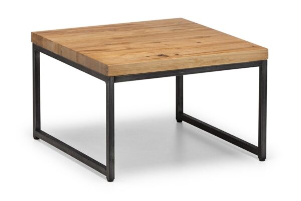 Brooklyn Nesting Coffee Tables - Dark Oak/Gunmetal