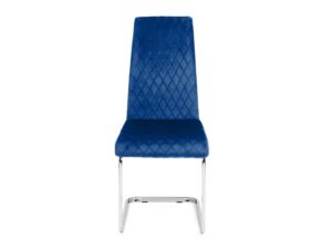 Set Of 4 Calabria Cantilever Chairs - Blue