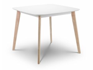 Casa Square Dining Table - White/Limed Oak