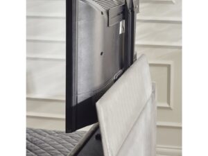 Clara Side Lift Ottoman TV Bed - Light Grey