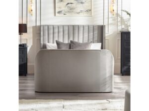 Clara Side Lift Ottoman TV Bed - Dark Grey