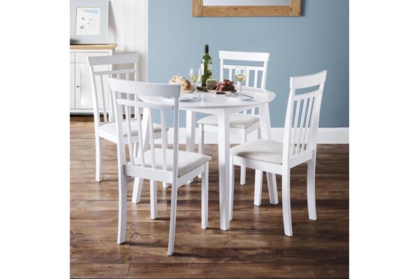 DF-JB-COA001-featured-3 Coast Dropleaf Table - White