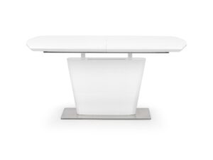 Como High Gloss Extending Table - White High Gloss