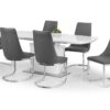 Set Of 2 Como Cantilever Dining Chairs