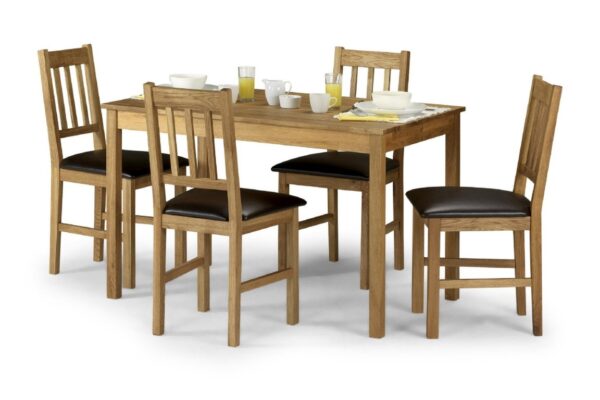 Set of 2 Coxmoor Dining Chairs - Oak