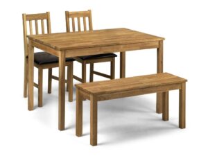 Coxmoor Rectangular Dining Table - Ivory/Oak