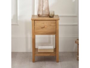 DF-JB-COX301-featured-1 Coxmoor 1 Drawer Bedside - Oak