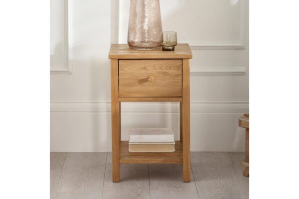 DF-JB-COX301-featured-1 Coxmoor 1 Drawer Bedside - Oak