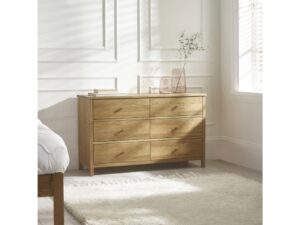 Coxmoor 6 Drawer Chest - Oak