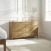 Coxmoor 6 Drawer Chest - Ivory & Oak