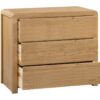 Curve 3 Drawer Chest