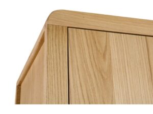 Curve 2 Door 1 Drawer Wardrobe