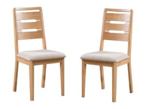 Set Of 2 Curve Dining Chairs