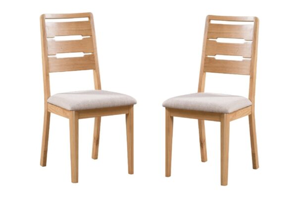 Set Of 2 Curve Dining Chairs