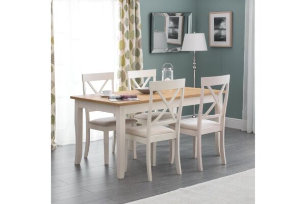 DF-JB-DAV201-featured-3 Davenport Dining Table - Elephant Grey/Oak