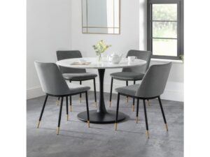 Set of 2 Delaunay Dining Chairs - Grey