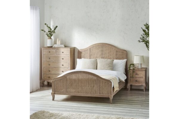 Fleur Rattan Bed