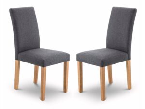 Set Of 2 Hastings Fabric Dining Chairs