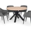 Set Of 2 Hobart Scalloped Dining Chairs