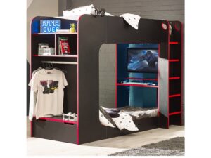 Impact Gaming Bunk - Black/Red