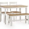 DF-JB-LIN103-featured-4 Linwood Small Bench - Sage Green/Natural