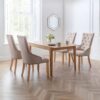 Set Of 2 Loire Button Back Chairs