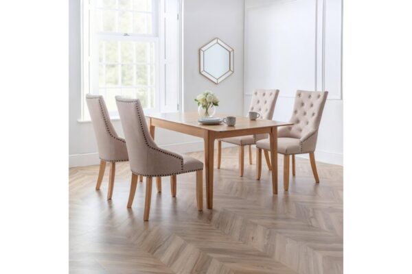 Set Of 2 Loire Button Back Chairs
