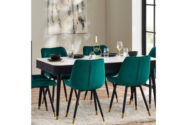 DF-JB-LOU001-featured-3 Louis Fluted Stone Top Dining Table With Drawers