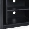 Louis Black Fluted Tv Unit