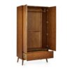 DF-JB-LOW055-featured-2 Lowry 2 Door 1 Drawer Wardrobe
