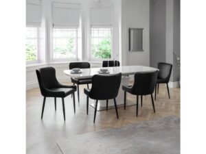 DF-JB-LUX101-featured-2 Set Of 2 Luxe Dining Chairs - Grey