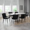 Set Of 2 Luxe Dining Chairs - Yellow