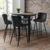 DF-JB-LUX201-featured-4 Luxe Velvet Bar Stool - Grey Velvet