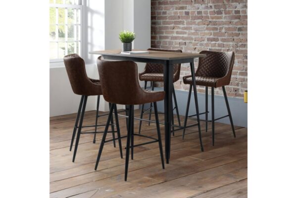 Luxe Bar Stool - Brown
