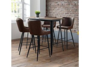 Luxe Bar Stool - Black