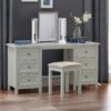 Maine Dressing Stool - Dove Grey