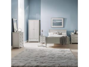 Maine 3 Drawer Wide Chest - Anthracite