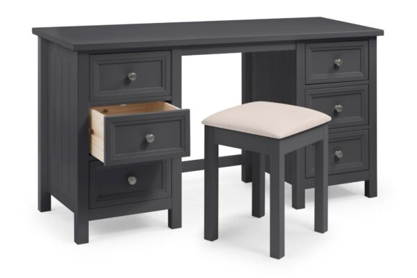 Maine Dressing Stool - Anthracite
