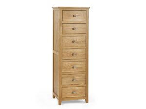 DF-JB-MAL257-featured-3 Mallory 7 Drawer Narrow Chest – FSC Mix (Int-Coc-002320)