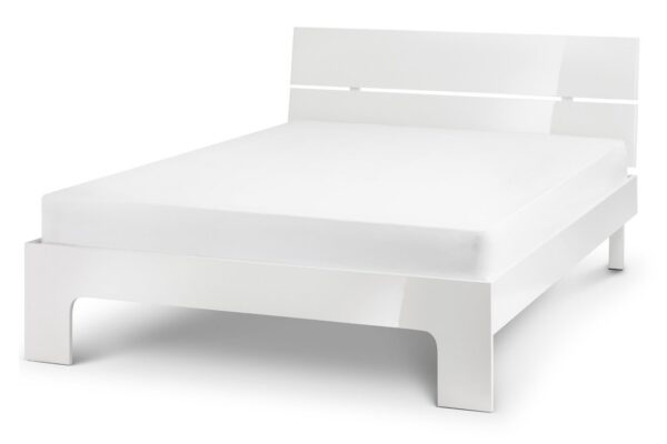 DF-JB-MAN208-featured-3 Manhattan High Gloss Bed - White