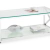 DF-JB-MIA102-featured-2 Miami Coffee Table - Glass & Silver