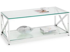 DF-JB-MIA201-featured-2 Miami Coffee Table - Glass & Gold